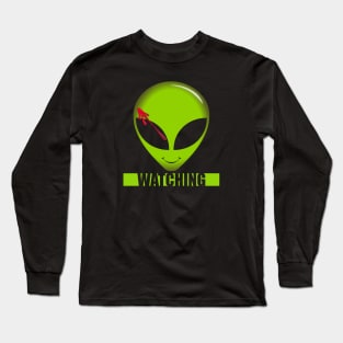 Watching Long Sleeve T-Shirt